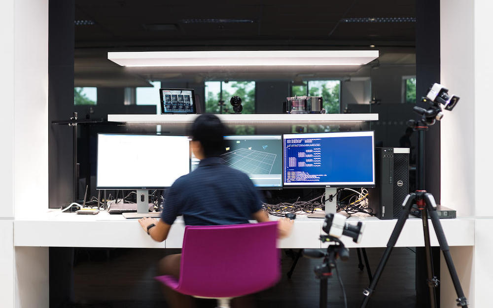 An engineer developing software for Dyson. Engineers will be among the new hires at the firmu00e2u20acu2122s Singapore global headquarters. u00e2u20acu201d Picture courtesy of Dyson
