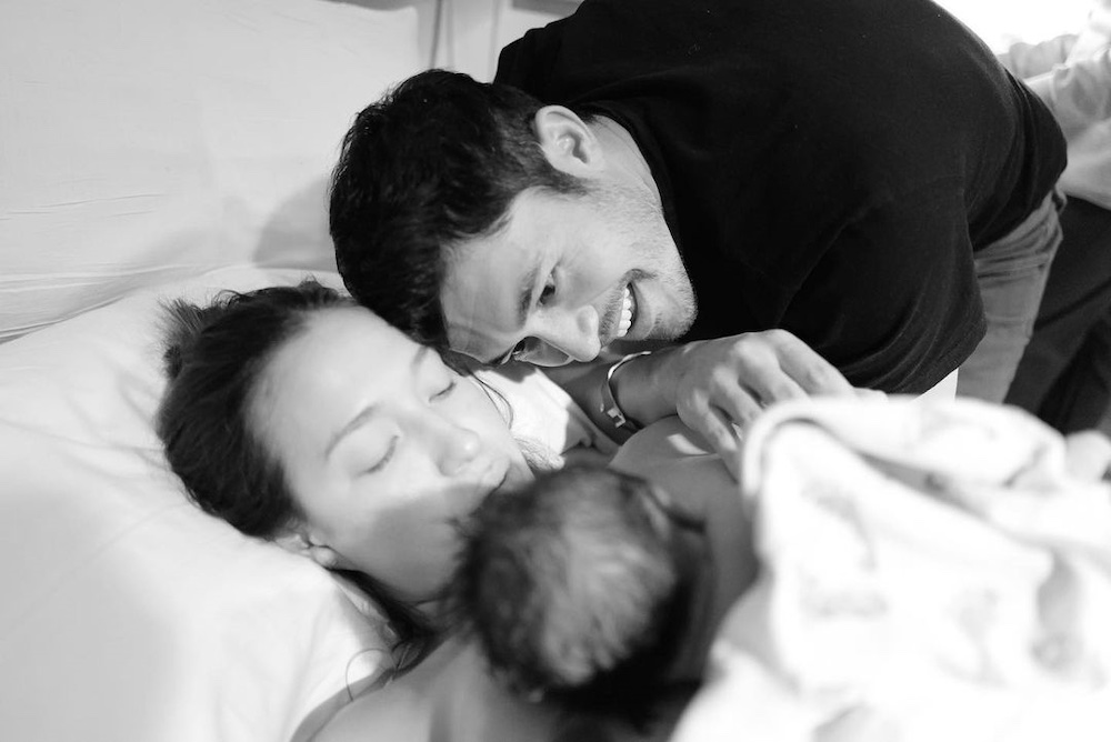Henry Golding and his wife Liv Lo welcomed their first born today. u00e2u20acu201dPhoto via Instagram/ henrygoldingn