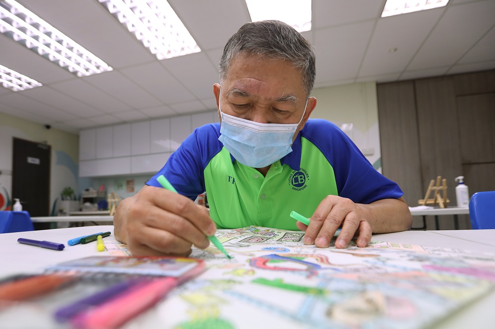 Sim Chin Chye, 63, is an active member of a senior activity centre. — TODAY pic