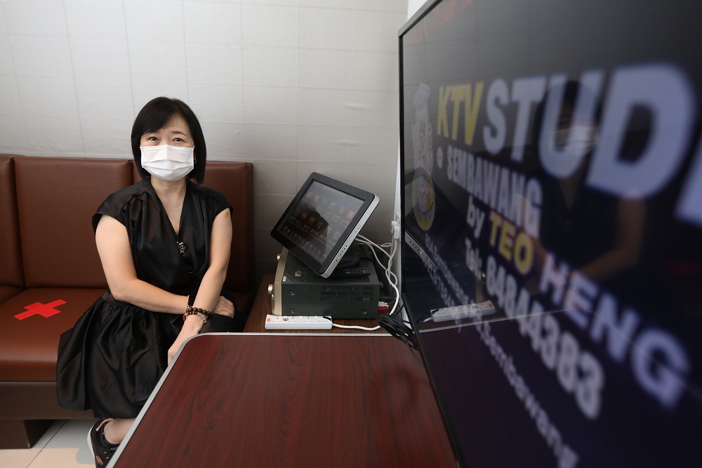 Jean Teo, the 54-year-old director of homegrown karaoke chain Teo Heng KTV. — TODAY pic 