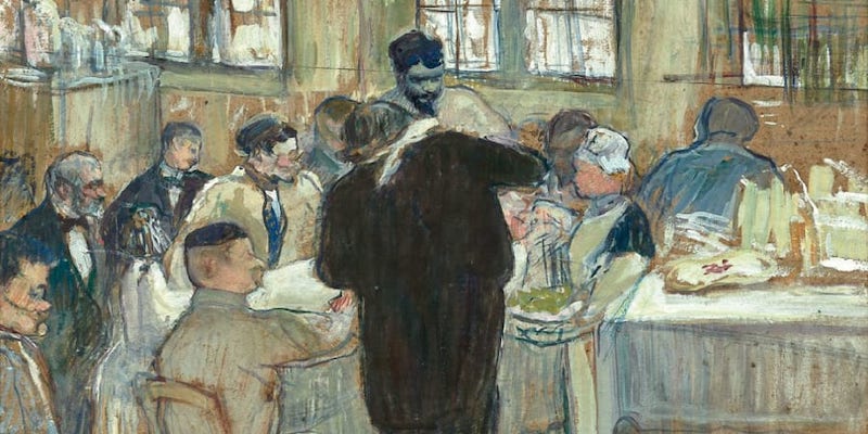 u00e2u20acu02dcUne opu00c3u00a9ration par le Docteur Pu00c3u00a9an u00c3u00a0 l'Hu00c3u00b4pital Internationalu00e2u20acu2122 by Henri Toulouse-Lautrec is estimated to fetch u00e2u201au00ac600,000- 900,000 at Artcurial. u00e2u20acu201d Picture courtesy of Artcurial