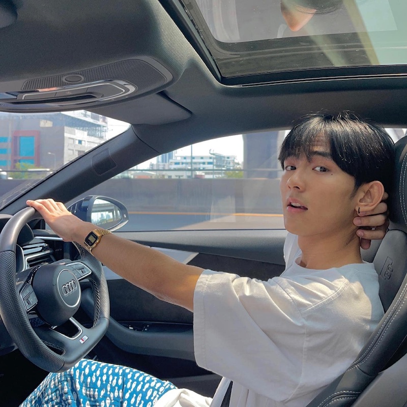 Thai singer First Anuwat  put on leave for indecent video of him with his girlfriend on his social media. u00e2u20acu201d Photo via Facebook/ First Anuwat