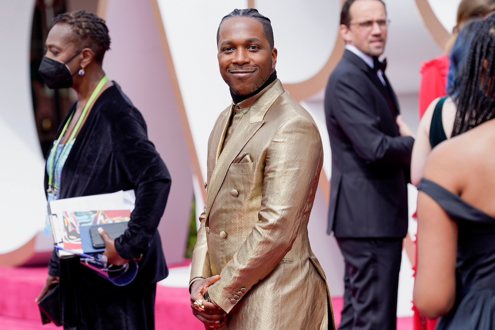 Leslie Odom Jr arrives to the 93rd Academy Awards, at Union Station, in Los Angeles April 26, 2021. — Chris Pizzello/Pool via Reuters