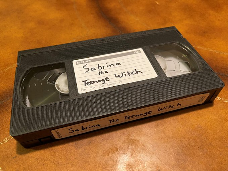 A woman in the US is a wanted woman for failing to return a rented videotape of u00e2u20acu02dcSabrina the Teenage Witchu00e2u20acu2122. u00e2u20acu201d Photo via Twitter/ @Erika_Stanish