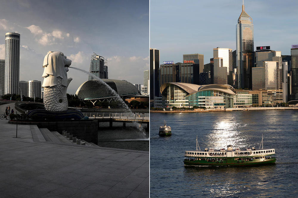 The cost of economy class airfares for the first bubble flight nearly doubled shortly after the announcement of the air travel bubble between Singapore and Hong Kong on April 26. u00e2u20acu201d TODAY/Reuters pix