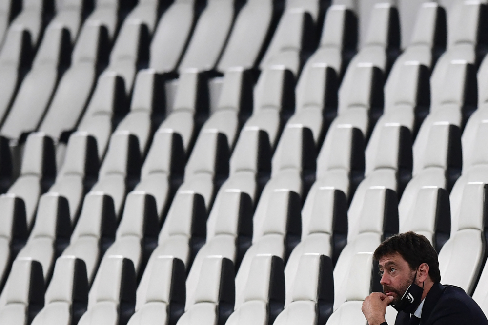 Italian champions Juventus, whose president Andrea Agnelli was one of the driving forces behind the project, said the withdrawal of most of the 12 founding teams made the project unworkable. u00e2u20acu201d AFP pic 