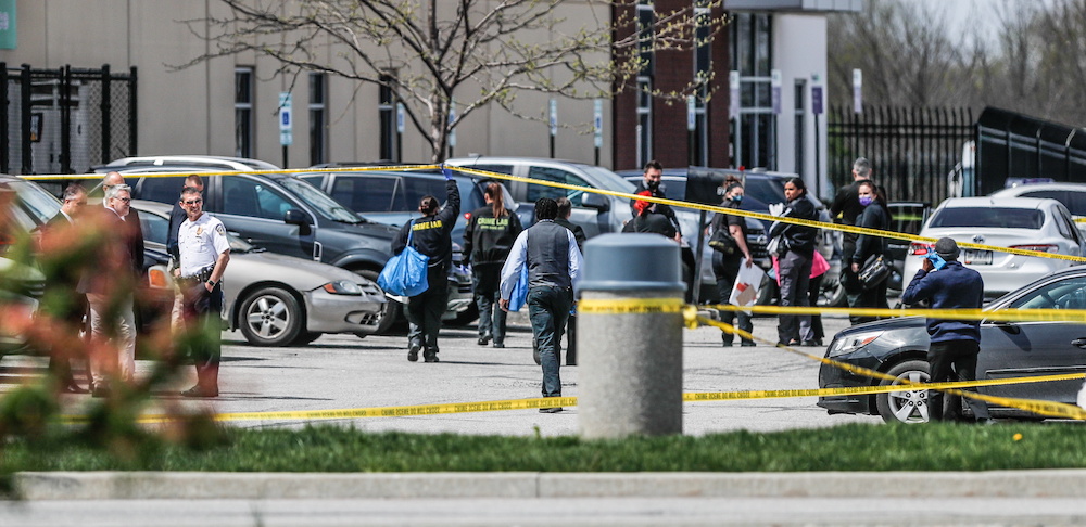 Investigators are on the scene following a mass shooting at a FedEx facility in Indianapolis, Indiana, US, April 16, 2021. u00e2u20acu201d Reuters picnn n