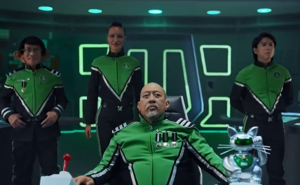 Grab Indonesia went sci-fi to feature the e-hailing application and its promotions. u00e2u20acu201d Screengrab via Facebook/Grab Indonesia
