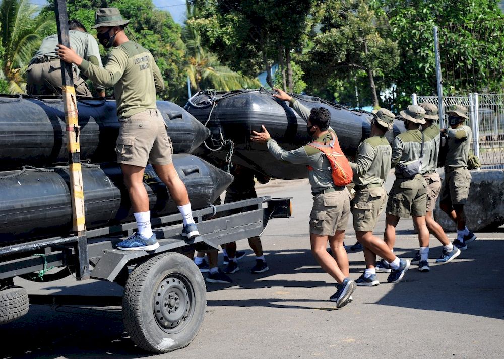 Indonesian marine