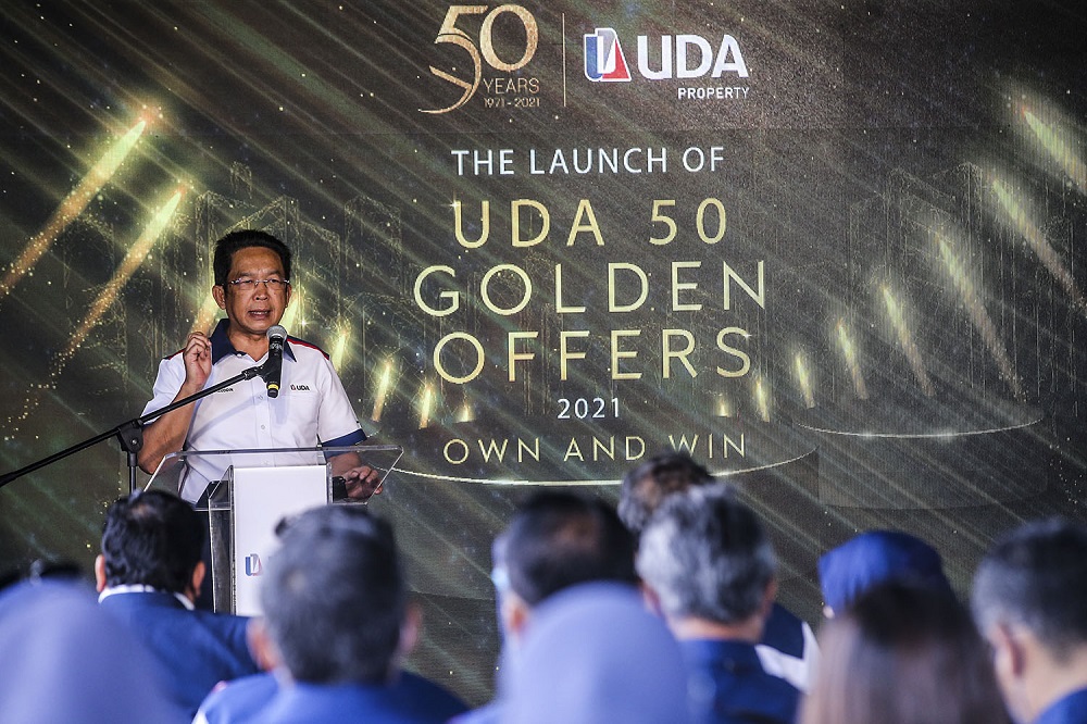 Jalaluddin said UDA aims to show its appreciation for clients who have stuck with them through thick and thin over the past five decades. — Picture by Hari Anggara