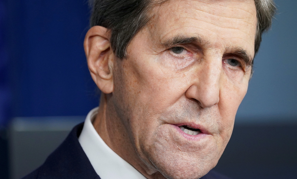 US climate envoy John Kerry speaks at a press briefing at the White House in Washington, US, January 27, 2021. u00e2u20acu201d Reuters pic