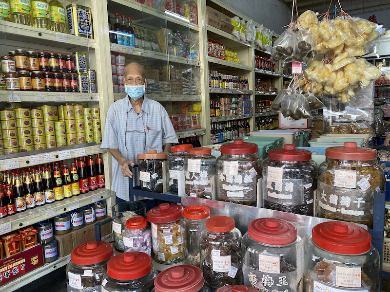 Woo Shee Khow is the fourth generation to take over the sundry shop. — Picture by KE Ooi