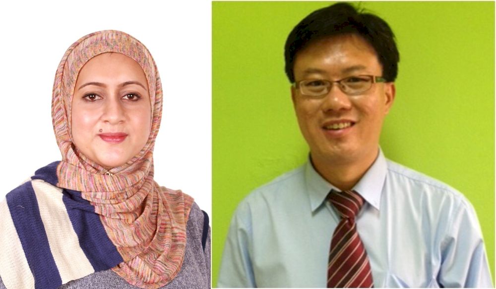 (From left) Dr Muzhirah and Dr Ngu both specialise in clinical genetics. — Pictures courtesy of Dr Muzhirah Aisha Haniffa and Dr Ngu Lock Hock