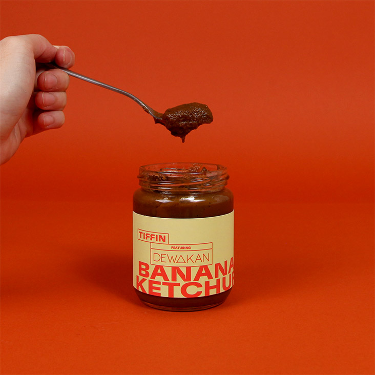 Dewakan makes the unusual banana ketchup that is perfect for eating with fried food.