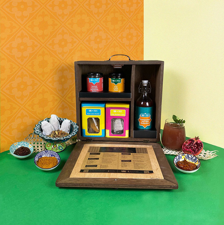 Get cooking for the festivities with the Jom Masak-masak! set that features a range of condiments from Rencah by Sherson Lian.