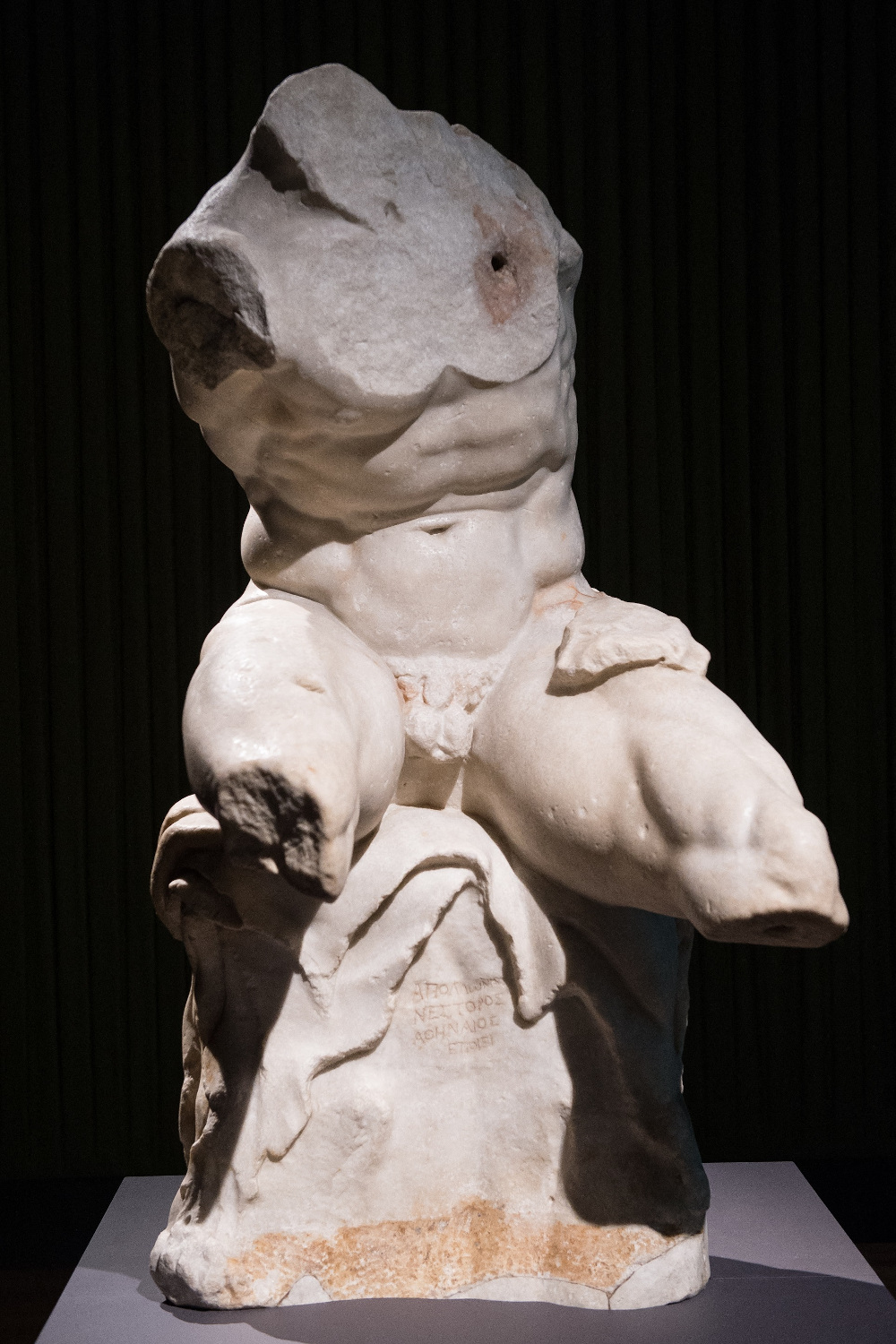 u00e2u20acu02dcThe Belvedere Torsou00e2u20acu2122, a Roman marble figure from the first century BC. u00e2u20acu201d AFP pic