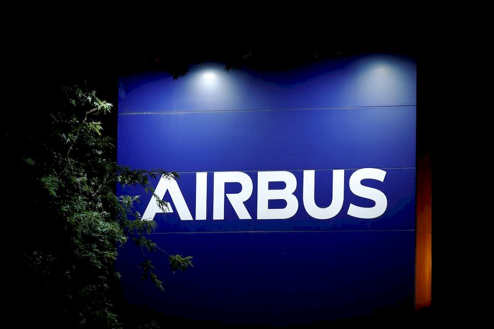 A logo of Airbus is seen at the entrance of its factory in Blagnac near Toulouse, France, July 2, 2020. u00e2u20acu201d Reuters pic