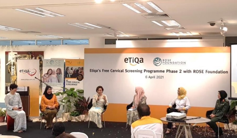 A short forum titled Frontliners Uniting Against Cervical Cancer was held after the launch event. ― Picture courtesy of Rose Foundation