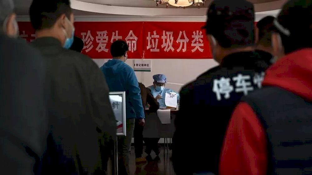 China is considering the mixing of different Covid-19 vaccines to improve the relatively low efficacy of its existing options. u00e2u20acu201d AFP pic