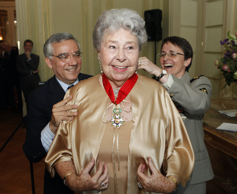 Mezzo-soprano singer Christa Ludwig (centre) in 2010. u00e2u20acu201d ETX Studio pic