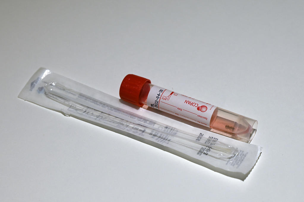 A test kit for Covid-19. A 44-year-old man tested positive on April 13, 2021 even though he did not show any symptoms. u00e2u20acu2022 AFP pic via TODAY