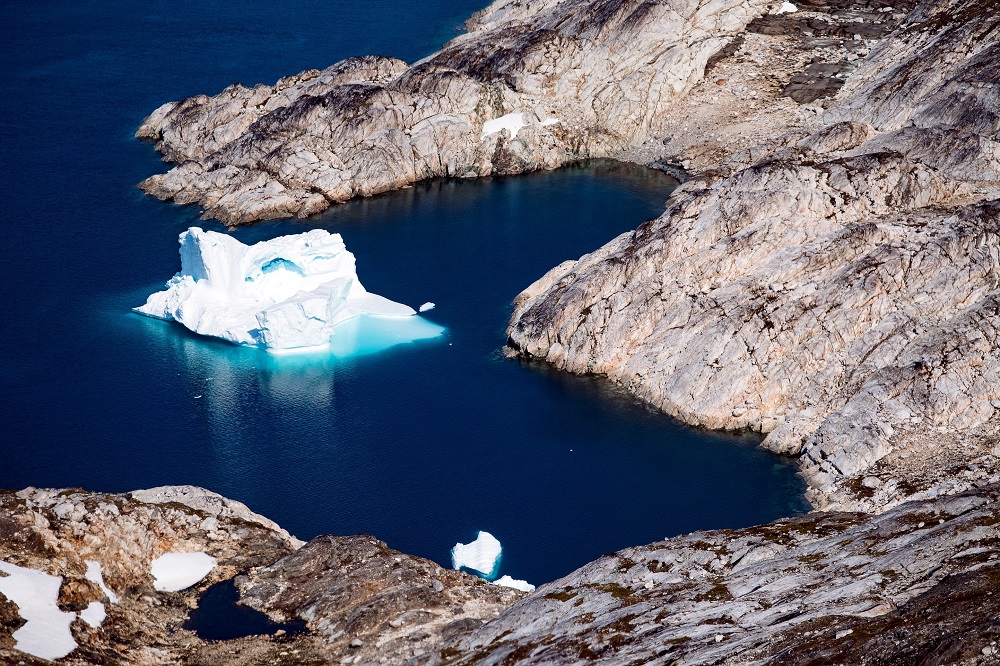 An iceberg drifting off the coast of Greenland. u00e2u20acu2022 AFP pic via ETX Studio