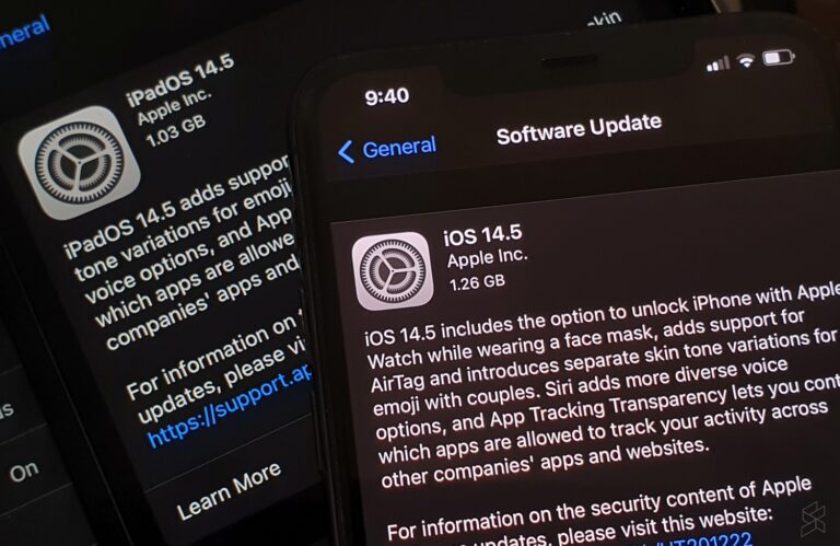 Apple has begun rolling out its latest iOS 14.5 worldwide including Malaysia and you can download the update today. u00e2u20acu2022 SoyaCincau pic