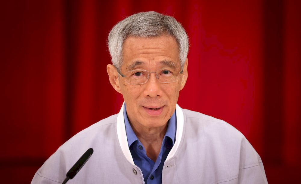 u00e2u20acu02dcCompared to a year ago, our outlook has brightened considerably,u00e2u20acu2122 Prime Minister Lee Hsien Loong said in his May Day message. u00e2u20acu201d Singapore Ministry of Communications and Information pic via TODAY