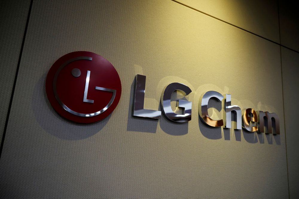 The logo of LG Chem is seen at its office building in Seoul, South Korea, October 16, 2020. u00e2u20acu201d Reuters pic