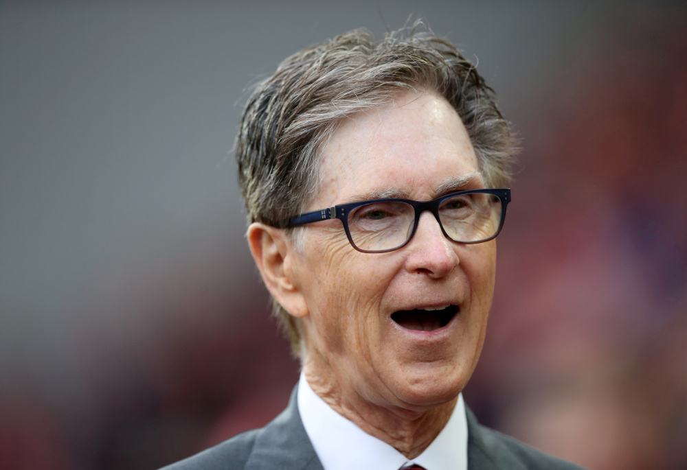 Liverpool owner John W. Henry before the match against Norwich City at Anfield, Liverpool, August 9, 2019. u00e2u20acu201d Action Images via Reuters