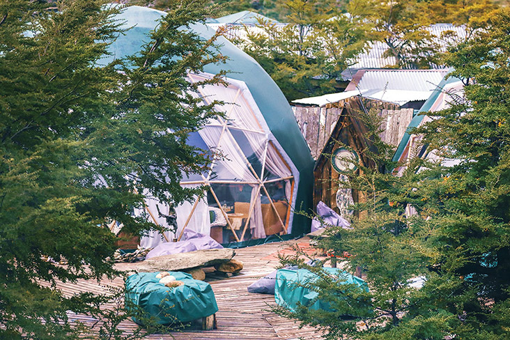 Rain doesn’t have to dampen your day: Dance outside or return to a cosy hideaway.