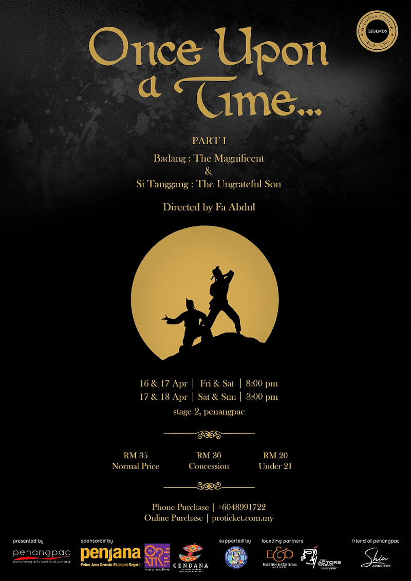 Penangpac’s five-part series ‘Once Upon a Time’ is a fresh take on Malaysian folktales. — Picture courtesy of Penangpac