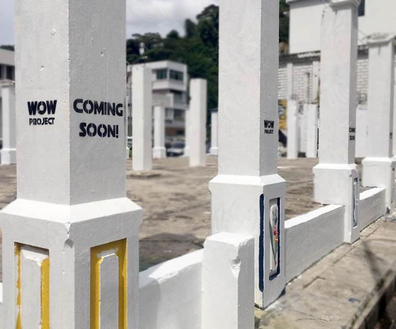 Artists whose works were unceremoniously 'erased' from a street installation are still awaiting a more comprehensive expression of regret from the Sabah Art Gallery.  u00e2u20acu201d Picture by Julia Chann n