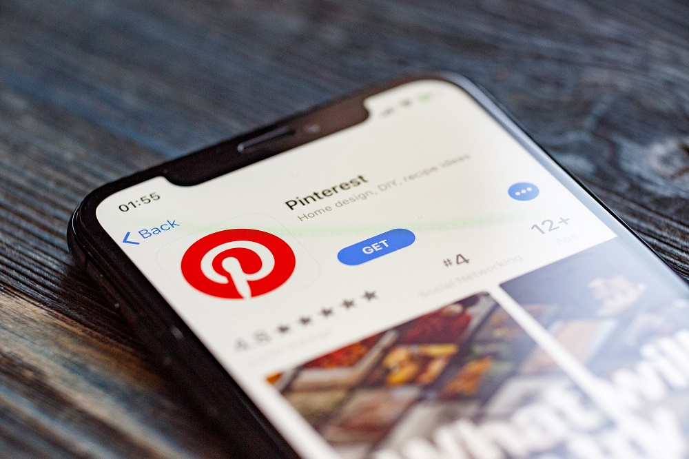 Pinterest also reported a 78 per cent year-on-year increase in global revenue, standing at US$485 million in Q1 2021. u00e2u20acu2022 Shutterstock pic via ETX Studio