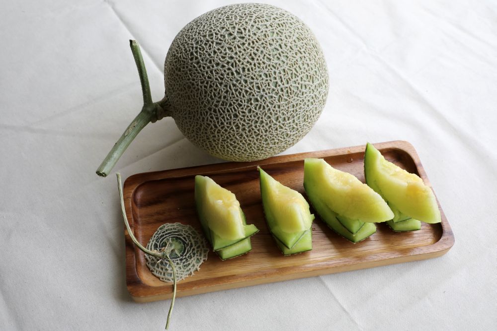 Japanese muskmelons are pictured at Mono Farm in Putrajaya, Malaysia April 8, 2021. u00e2u20acu201d Reuters pic