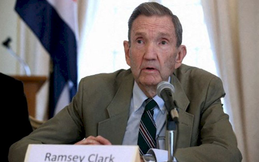 Ramsey Clark became a defender of unpopular figures and causes, including Saddam Hussein and Slobodan Milosevic. u00e2u20acu201d AFP file pic