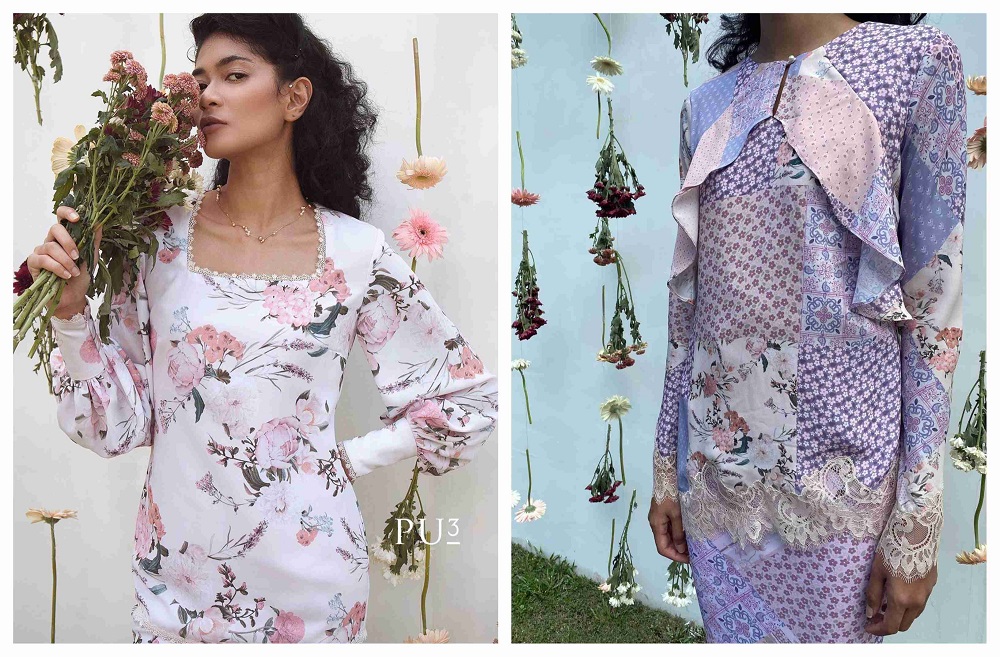 Perfect for girly girls who cannot get enough of florals in their Raya wardrobe. ― Pictures via Instagram/ PU3