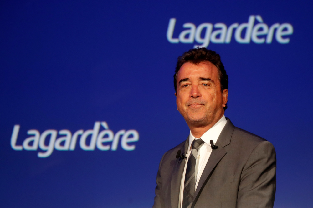 Arnaud Lagardere, the head of French media group Lagardere, arrives to attend the groupu00e2u20acu2122s shareholders meeting in Paris May 3, 2018. u00e2u20acu201d Reuters pic