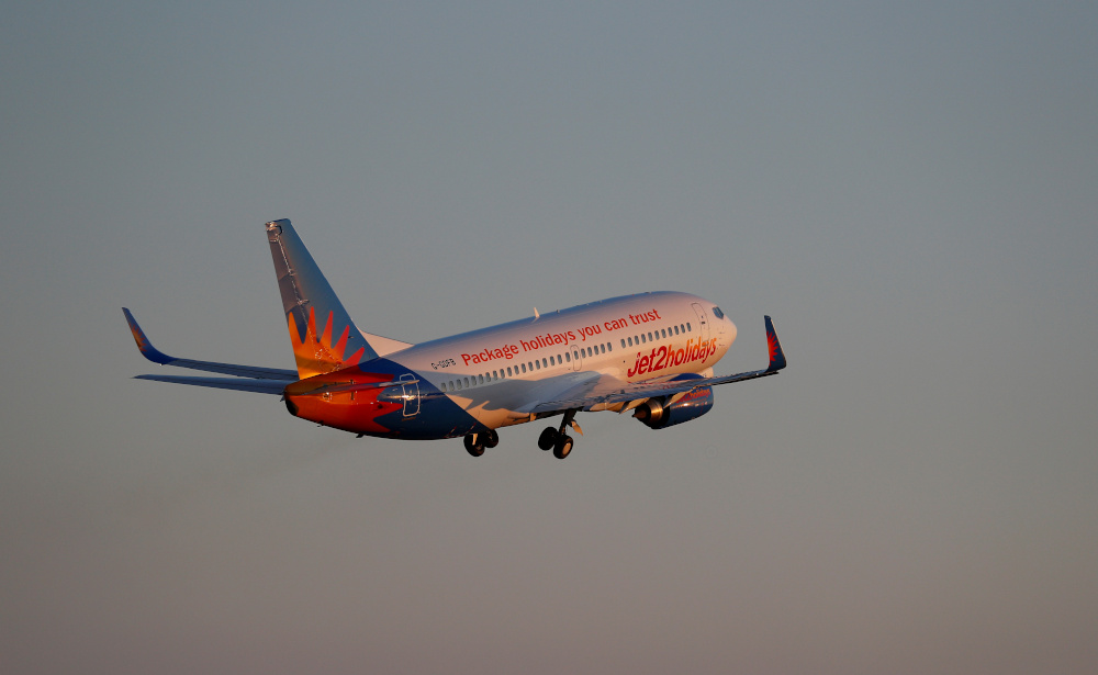 A Jet2 Boeing 737-300 airplane takes off from the airport in Palma de Mallorca in this file picture taken on July 29, 2018. u00e2u20acu201d Reuters pic