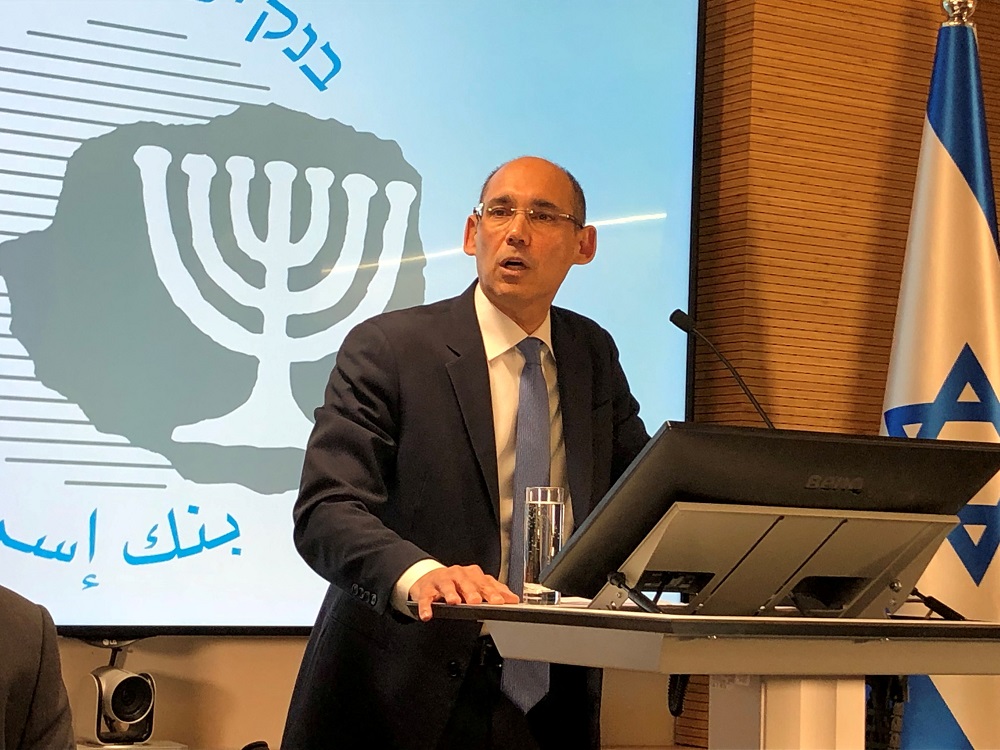  Israel's central bank chief Amir Yaron in Jerusalem January 7, 2019. u00e2u20acu201d Reuters pic