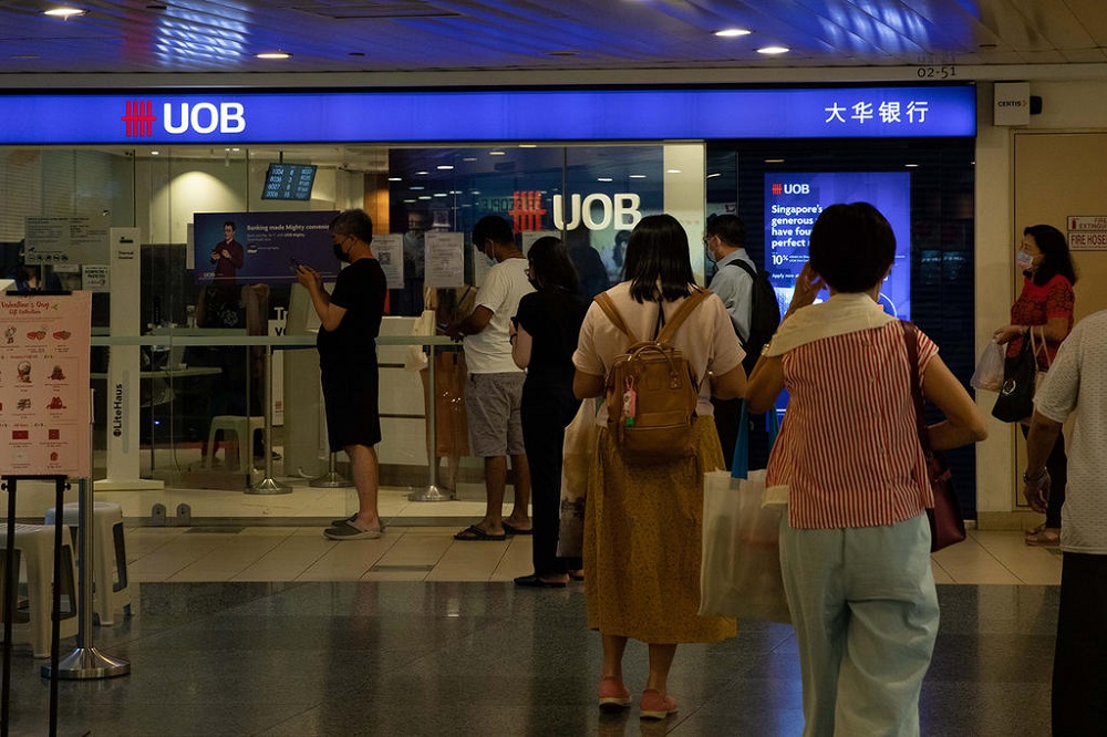 UOB said that an employee is assisting the police in their investigations and the person has been suspended from work. u00e2u20acu201d TODAY pic