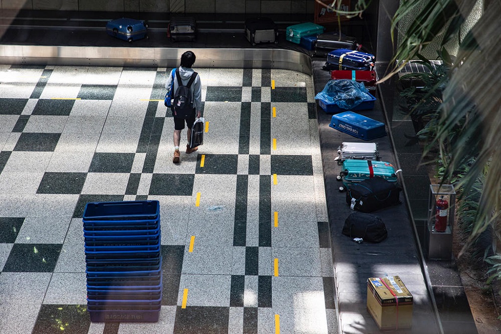 Travellers who are now serving their 14-day stay-home notice and will not complete their stay by 11.59pm on May 7 must serve another seven days at their current location to minimise movement and risk of transmission. u00e2u20acu201d TODAY pic