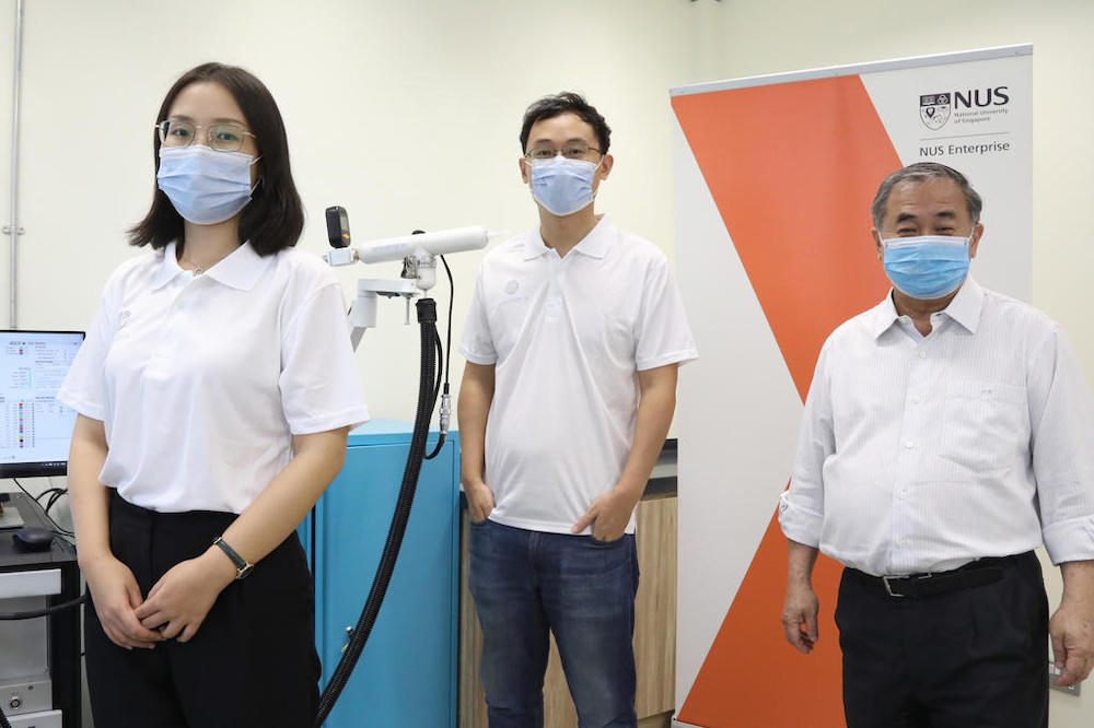 60-second Covid-19 breath test gets HSAu00e2u20acu2122s provisional go-ahead, to be trialled at Tuas Checkpoint. u00e2u20acu201d National University of Singapore pic via TODAY