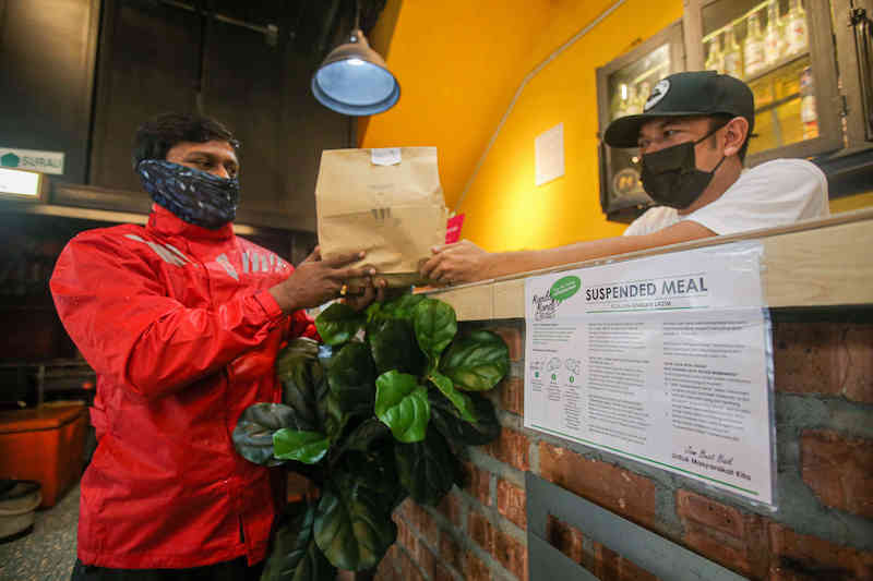 Deliveries are available for the Kinta area. — Picture by Farhan Najib