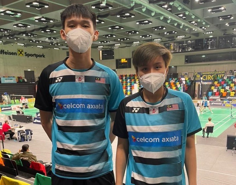 The young Malaysian pair had won the Polish Open in March and the Slovenia International last week. u00e2u20acu201d Twitter screencap