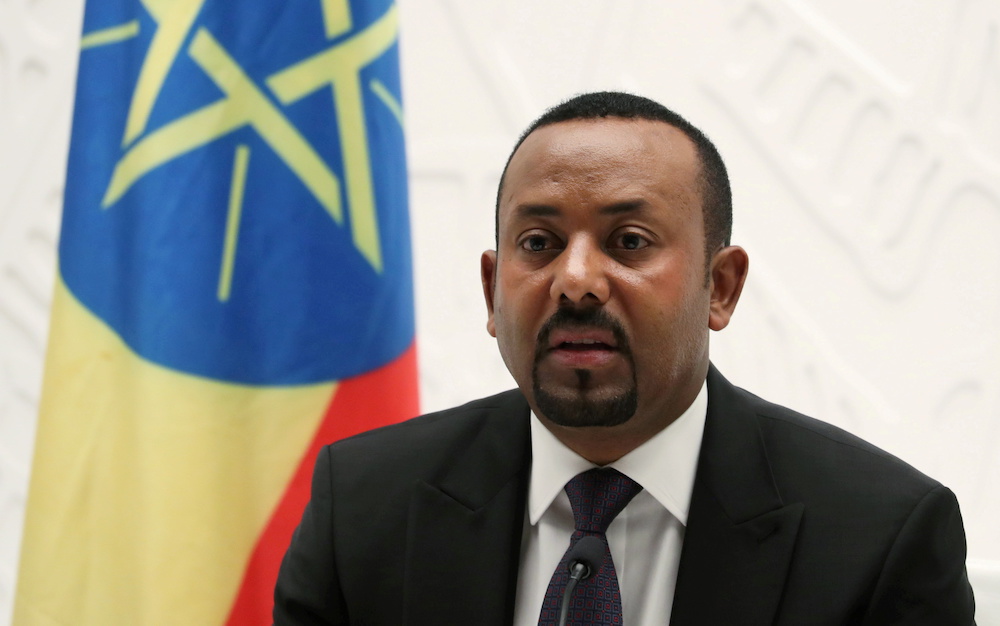 Ethiopiau00e2u20acu2122 s Prime Minister Abiy Ahmed speaks at a news conference at his office in Addis Ababa, Ethiopia August 1, 2019. u00e2u20acu2022 Reuters picnn