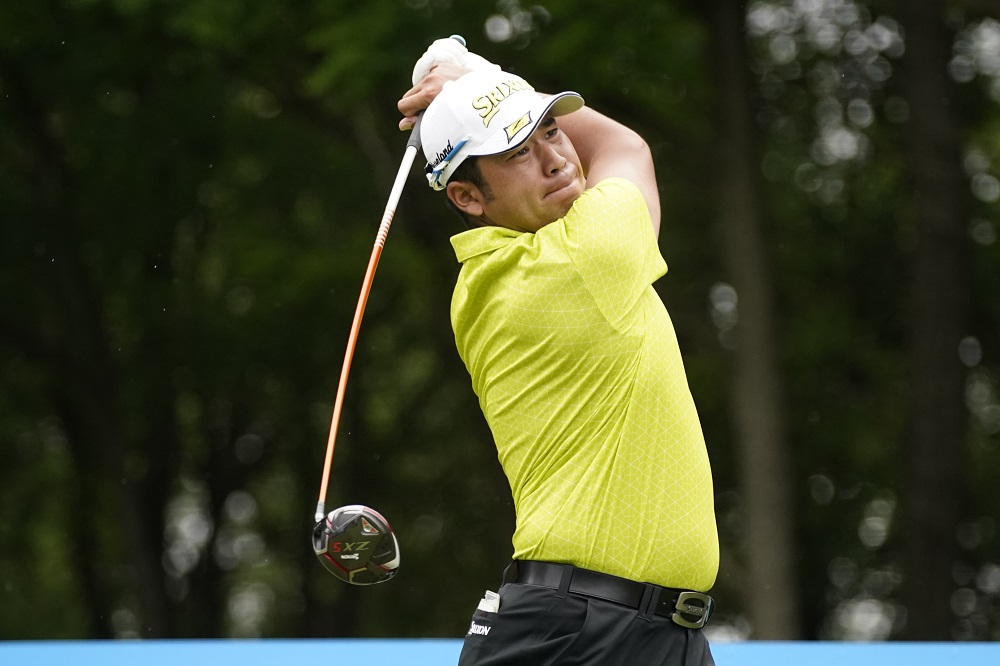 Hideki Matsuyama seen here during the final round of the AT&T Byron Nelson golf tournament in Texas May 16, 2021. u00e2u20acu2022 Jim Cowsert-USA TODAY Sports pic via Reuters 