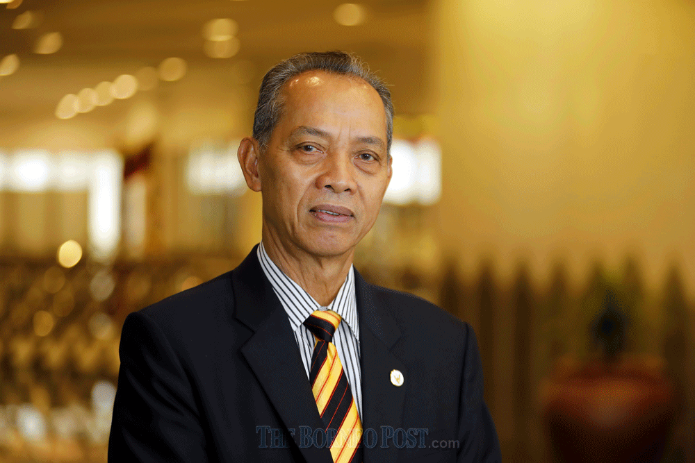 Datu Dr Penguang Manggil says hesitancy in receiving the vaccine and shortcomings in the MySejahtera app for registration could derail the goal of achieving herd community in Baram. u00e2u20acu2022 Borneo Post pic