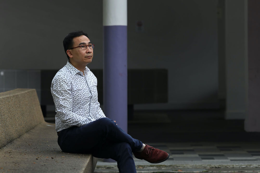 Dr Wong Choo Wai was overworked and burnt out when he ran his clinic and volunteered 12-hour shifts at the community care facility last year. Now he is preparing to possibly volunteer at the emergency department at NCID. ― Photo by Raj Nadarajan for TOD