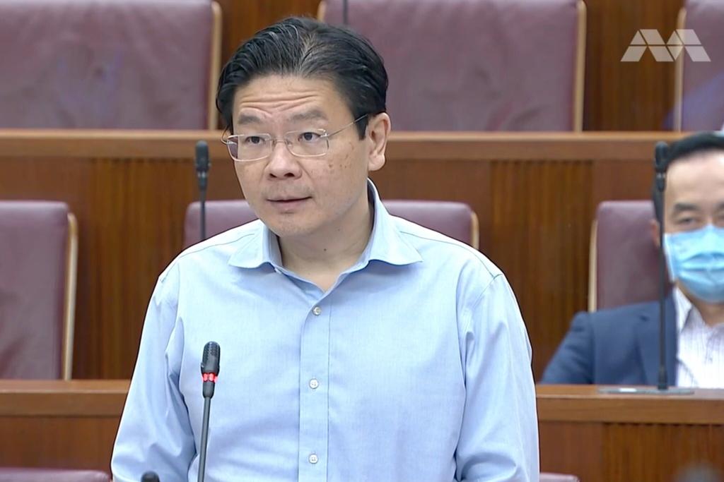 Education Minister Lawrence Wong said the Covid-19 situation in Singapore's wider community could u00e2u20acu02dcgo either wayu00e2u20acu2122 in the next few weeks, but there is a chance the country can get the situation under control by the end of the month. u00e2u20acu2022 Parliament scre